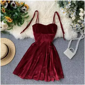 Velour Skater Dresses